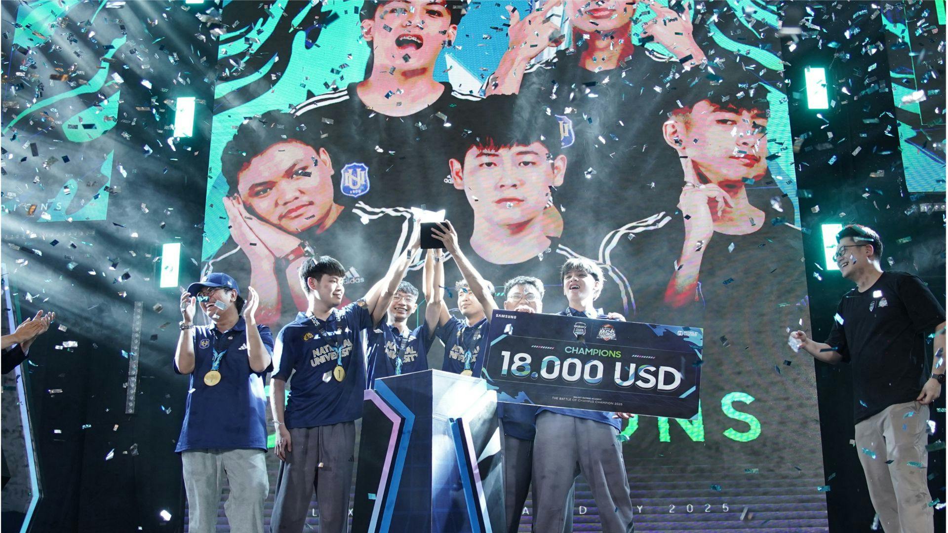NU Bulldogs rule first-ever Galaxy Gaming Academy MLBB Campus Series 2025